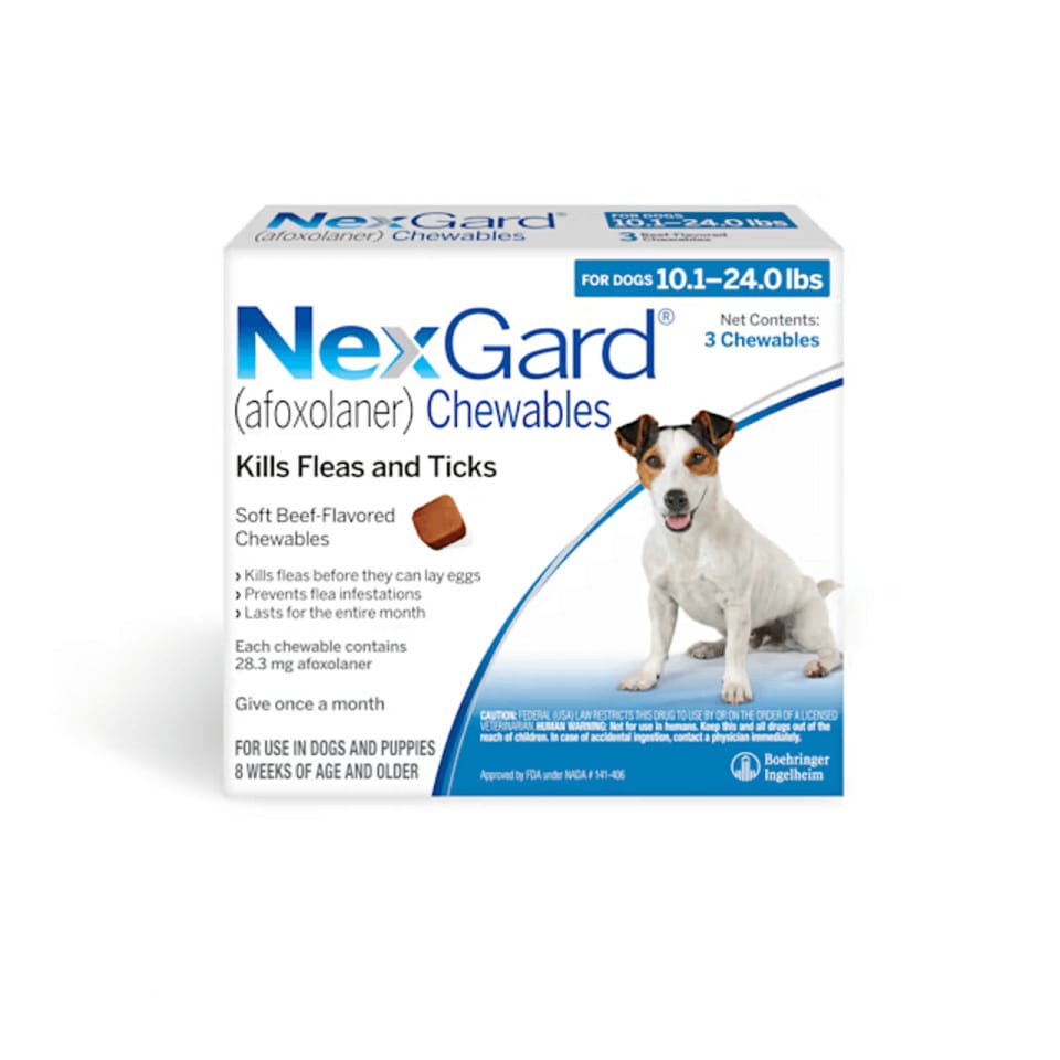 NexGard for Dogs - Powerful Monthly Protection Against Fleas & Ticks